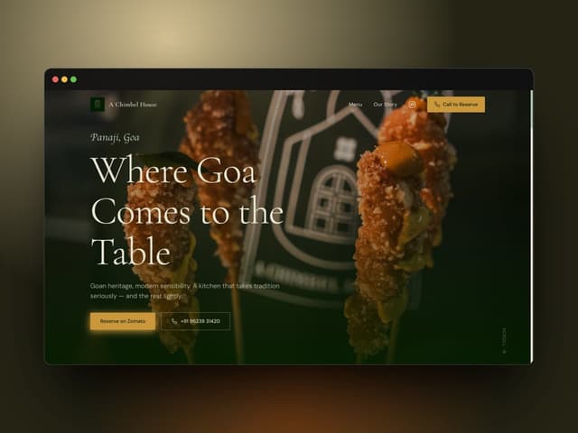 Client website — Achim Bel House